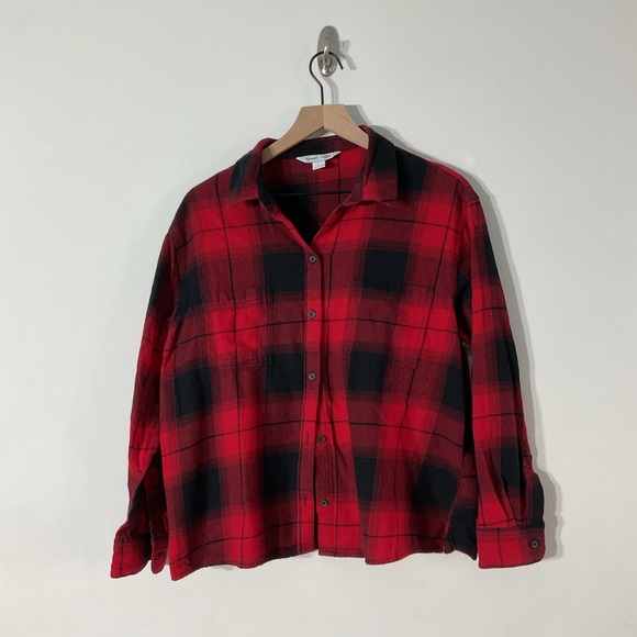 Old Navy Tops - Old Navy Red Flannel